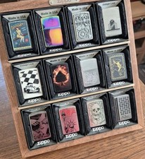 Lot veritables zippo d'occasion  Aincourt