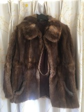 Vintage real fur for sale  OXTED