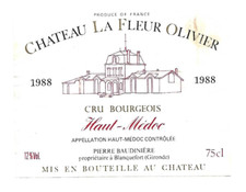 Etiquette vin médoc d'occasion  Royan
