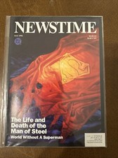 Newstime Magazine The Life and Death of The Man Of Steel maio de 1993 DC Comics comprar usado Newstime Magazine The Life and Death of The Man Of Steel maio de 1993 DC Comics comprar usado  Enviando para Brazil