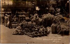 VENDEDORES DE CERÁMICA, Vendedores de Loza, MÉXICO Foto Real Postal, usado segunda mano  Embacar hacia Argentina