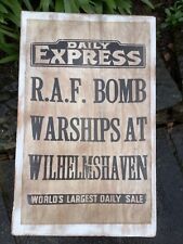 Ww2 raf news for sale  CHESTERFIELD