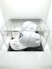 ROGER FEDERER TENNIS CAP HAND SIGNED TENIS GENUINE CERTIFICATE SHOWCASE + COA comprar usado  Enviando para Brazil