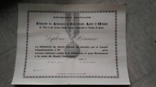 Diplome vierge médaille d'occasion  Neuilly-sur-Marne