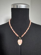 Perlen korallenkette rosa gebraucht kaufen  Möhrendorf