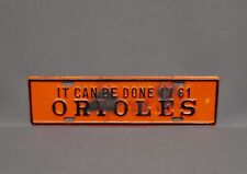 1961 baltimore orioles for sale  Parkville