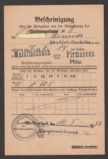 Waldfischbach heimatbeleg quit gebraucht kaufen  Mehlingen