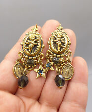 Boucles oreilles vintage d'occasion  Saint-Chef