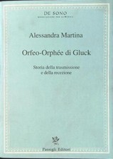 Orfeo orphee gluck usato  Italia