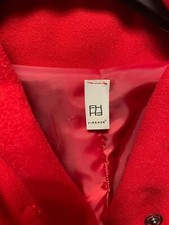 Cappotto rosso indossato usato  Quattordio