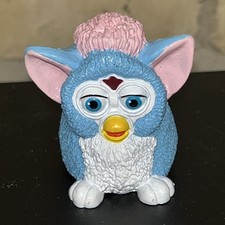 Usado, Boneco Furby Vintage BABY BLUE Cake Topper 1999 Tiger Electronics Muito Bom Estado Ver Desc comprar usado  Enviando para Brazil