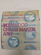 Kenwood cream maker for sale  CHELTENHAM