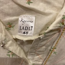Pakistani cream embroidered for sale  HARROW