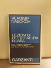 Nabokov lezioni letteratura usato  Italia