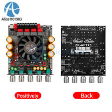 Placa amplificadora de potência Bluetooth 2.1CH ZK-APTX3 2x300W+600W TPA3255 módulo de áudio comprar usado  Enviando para Brazil