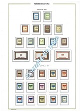 Album timbres imprimer d'occasion  Anizy-le-Château