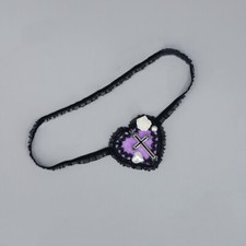 Heart skulls lace for sale  WALSALL