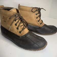 Bota de tornozelo Bass Brown Hurricane tamanho 10 Thinsulate comprar usado  Enviando para Brazil