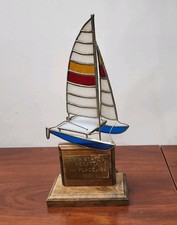 Stained glass sail for sale  East Setauket