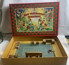 Brinquedo Tootsie vintage década de 1930 móveis para casa de bonecas conjunto completo para sala de jantar com caixa comprar usado  Enviando para Brazil