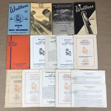 Catálogo de trenes modelo Walthers Baldwin vintage, diagramas, manual, lote de instrucciones segunda mano  Embacar hacia Mexico