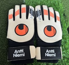 Guantes de portero Antti Niemi Player Issue Uhlsport corazones, Fulham, Southampton  segunda mano  Embacar hacia Mexico