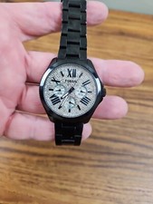 Relógio de pulso masculino Fossil AN4592 mostrador analógico preto quartzo pulseira original nova bateria comprar usado  Enviando para Brazil