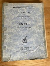 Sonates mozart éditions d'occasion  Luçon