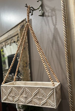 Macrame wall wood for sale  Wellsboro