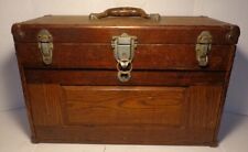 Vintage oak wooden for sale  Maynard