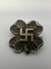 Broche trevo prata esterlina tronco giratório sorte quatro folhas nativo americano 2,48 g comprar usado  Enviando para Brazil