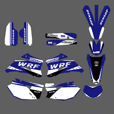 Adesivo de fundo Team Graphics para Yamaha WR250F WR450F 2007-2010 2011 comprar usado  Enviando para Brazil