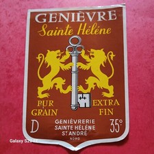 étiquette genièvre sainte d'occasion  Maringues