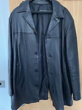 Italian leather jacket for sale  BOURNE