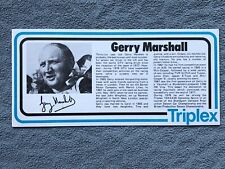 Gerry marshall autograph for sale  SOLIHULL