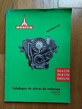 Catalogue pièces rechange d'occasion  Paris XVIII