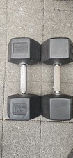 Hex dumbbell 8kg for sale  BARKING