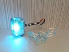 Martelo Mjolnir LED escala 1/6 Hot Toys MMS557 Avengers Endgame Thor + efeito comprar usado Martelo Mjolnir LED escala 1/6 Hot Toys MMS557 Avengers Endgame Thor + efeito comprar usado  Enviando para Brazil