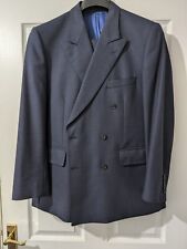 double breasted pinstripe suit for sale  RUGBY