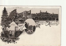 Münzenberg litho 1903 gebraucht kaufen  Bitburg