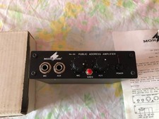 Amplificatore monacor 12volt usato  Saviano