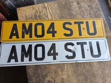 Number plate retention for sale  TROWBRIDGE