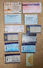Tottenham ticket stubs for sale  BEDFORD