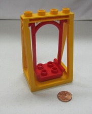 Lego Duplo RED SWING com QUADRO DOURADO para BONECO INFANTIL BEBÊ Casa Antiga, usado comprar usado  Enviando para Brazil