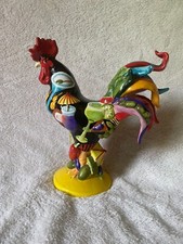 Galo de porcelana Poultry in Motion Sharon Neuhaus "Coquetéis". comprar usado  Enviando para Brazil
