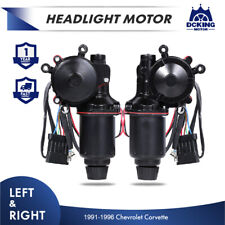 2X motores de farol para Chevrolet Corvette C4 1991-1996 esquerda e direita comprar usado  Enviando para Brazil