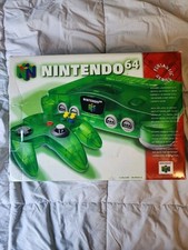 Console Nintendo 64 verde selva na caixa completo na caixa com tudo - MUITO LIMPO comprar usado  Enviando para Brazil