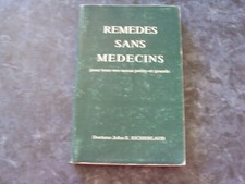Livre remedes medecins d'occasion  Cuisery