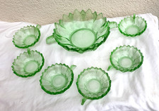 Alte grüne glasschale gebraucht kaufen  Teublitz