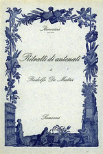 Mattei rodolfo. ritratti usato  Firenze